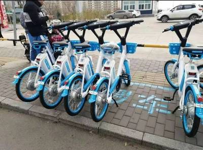 沂源共享電動單車正式投放使用，綠色出行新風尚